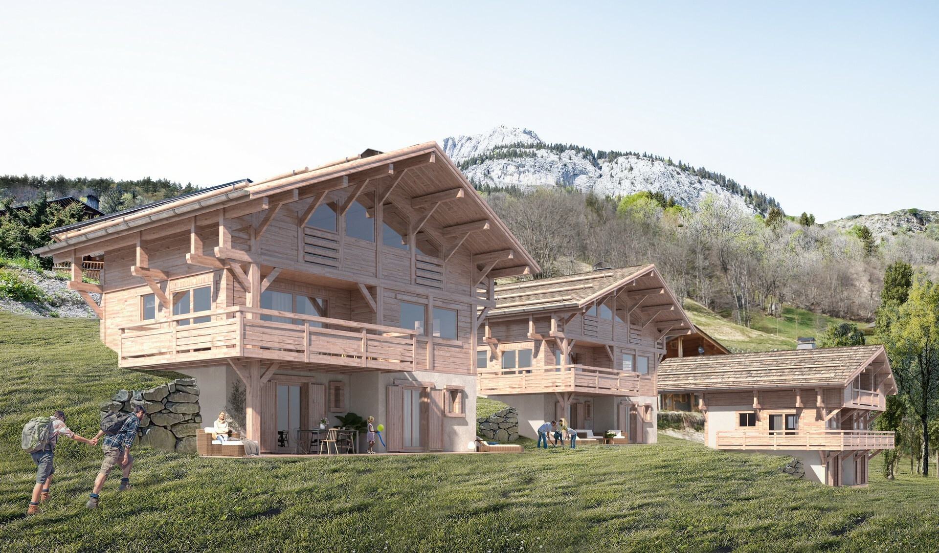 Chalet neuf clefs en main