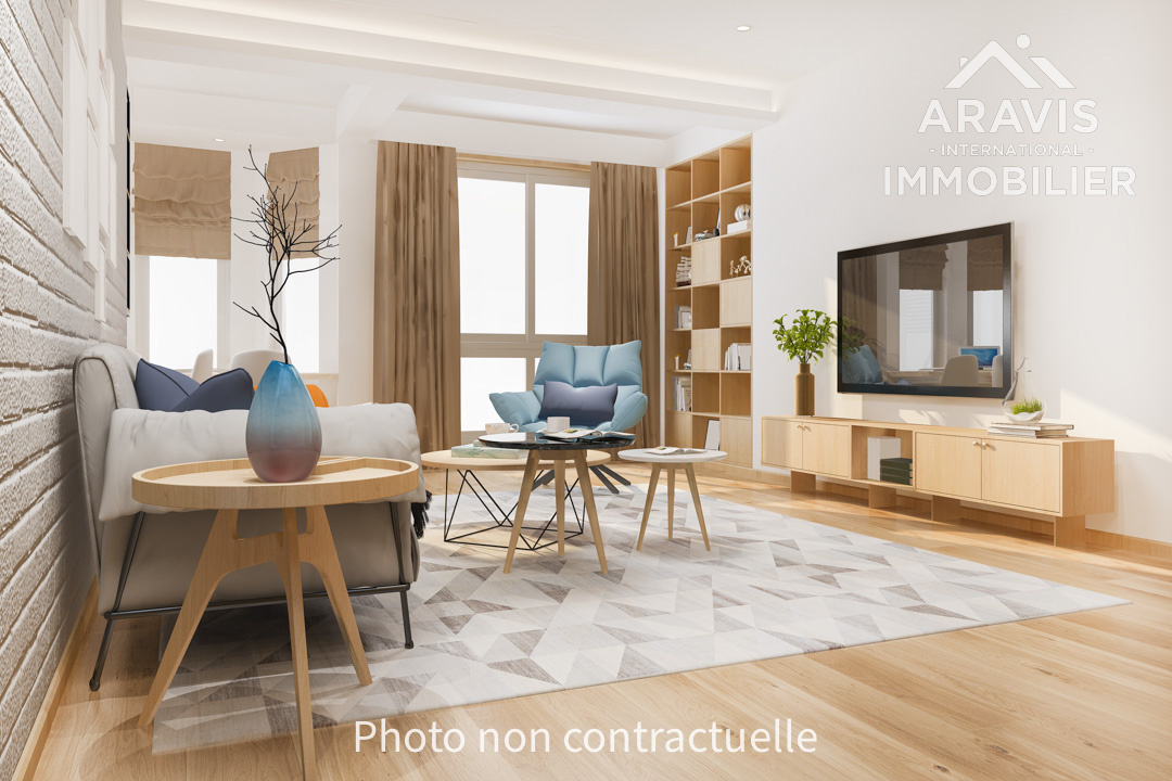 Appartement 3 pièces en rez-de-jardin